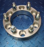 6x135 CHEVROLET | 87.1mm Bore USA Wheel Spacer Adapters 14x1.5 Lug Studs x 2pcs.
