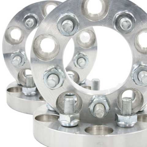 5x4 to 5x114.3 / 5x4.5 US Wheel Adapters 1" Thick 12x1.5 Lug Studs 70mm Bore x 4