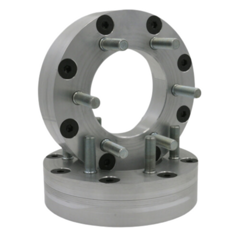 4x156 to 6x5.5 / 6x139.7 Wheel Adapters 12x1.5 stud 2 in thick 131mm bore x 2