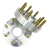 5x4.5 (114.3mm) to 8x6.5 (165.1mm) 71.5mm US Wheel Lug Adapters Hubcentric 1" Thick x 2