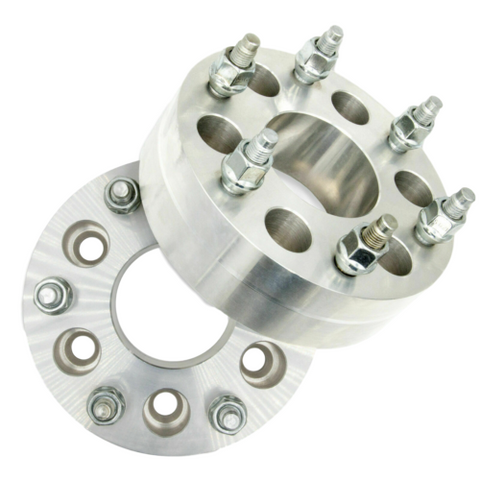 6x5 / 6x127 to 6x132 US Wheel Adapters 2.5" Thick 14x1.5 Studs 78.1mm Bore x 4