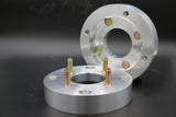 4x156 to 4x4 ATV Wheel Adapters USA Billet Spacers 1.5" Thick 12x1.5 Studs x 2