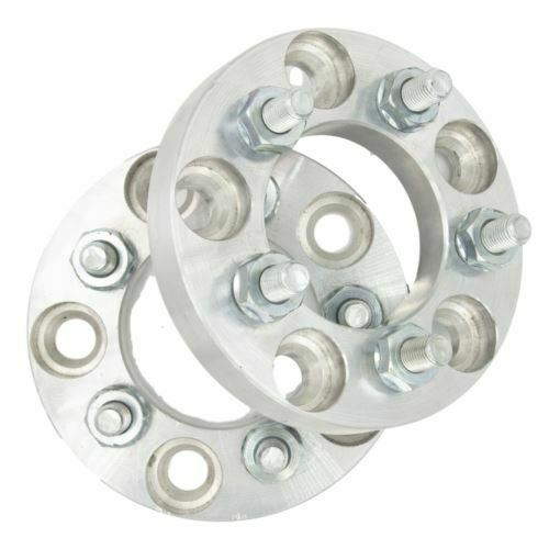 5x4 to 5x100 USA Made Billet Wheel Adapters 1" Thick 12x1.5 Studs 66 Bore x 2