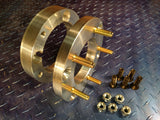4x156 to 5x5.5 / 5x139.7 Wheel Adapters 12x1.5 stud 2 in thick 131mm bore x 2