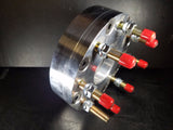 5x135 to 8x6.5 (165.1) / 87.1mm US Made Wheel Adapters 14x1.5 stud 2" thick 2 Piece x 2