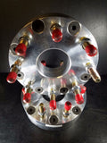 5x5.5 (139.7) to 8x6.5 | 87.1mm Bore US 2pc Wheel Adapters 14x1.5 stud x 2pcs.