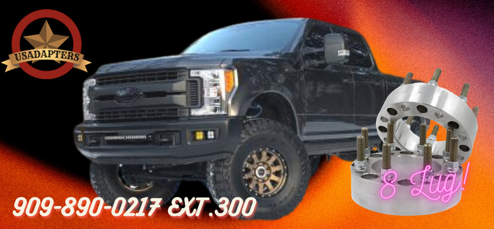 six lug wheel adapters